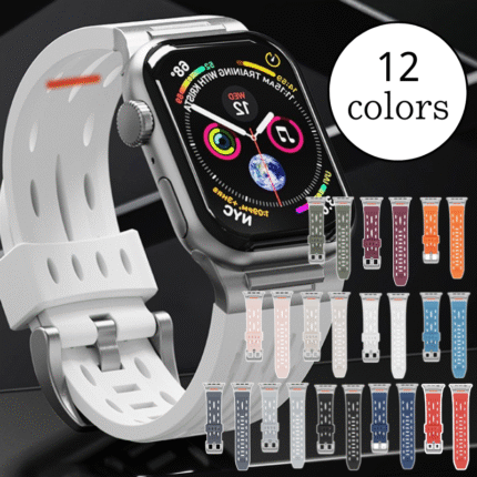 アップルウォッチ バンド Apple watch バンドスポーツ 軽い 通気 バンド