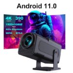 2024HY320 android搭載プロジェクター1080P 家庭用 小型 4K対応 フルHD ホームプロジェクター 台形補正/天井投影/ズーム機能/Bluetooth対応 SKU:IPC09252024069 - 画像 (2)