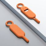 シリコン製 リリースピン 紛失防止 収納ケース 紛失防止 キーホルダー 携帯便利 リリースピン SIMカード スマホ用 交換パーツ 取り出しピン 抜き出し iphone/android対応 SIMカード リリースピン  紛失防止 キーホルダー 全6色 SKU:IL-IPC06262024001 - Image 5