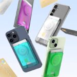 Magsafe対応 スマホグリップ スマホスタンド グリップホルダー 超強力磁石搭載 落下防止 携帯スタンド カード収納可能 スマホグリップ マグセーフ対応  全5色 SKU:IPC01072024005LS - Image 5