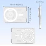 Magsafe対応 スマホグリップ スマホスタンド グリップホルダー 超強力磁石搭載 落下防止 携帯スタンド カード収納可能 スマホグリップ マグセーフ対応  全5色 SKU:IPC01072024005LS - Image 11