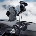 Magsafe対応 スマホホルダー エアコン吹出口&粘着型  2種類有 スマホホルダー 片手で操作可能 車載ホルダー 360度転回可能  カースタンド  SKU:IPC01072024021LS - Image 11