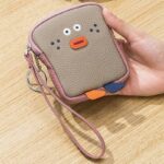 小銭入れ コインケース レザー 合成革 財布 おしゃれ 革小物 小物入れ 小物 11*2*12CM ミニ財布 ミニ チェーン 紛失防止 マルチケース 全6色 SKU:IPC01072025001 - Image 4