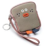 小銭入れ コインケース レザー 合成革 財布 おしゃれ 革小物 小物入れ 小物 11*2*12CM ミニ財布 ミニ チェーン 紛失防止 マルチケース 全6色 SKU:IPC01072025001 - Image 6