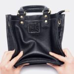 ショルダーバッグ レディースバッグ 本革斜めがけバッグ 22*8*20CM 通勤バッグ 小物収納 財布 本革ミニバッグ 肩掛け 黒色 SKU:IPC01072025003 - Image 3