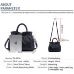 ショルダーバッグ レディースバッグ 本革斜めがけバッグ 30*12*24CM 通勤バッグ 小物収納 財布 本革ミニバッグ 肩掛け 全4色 SKU:IPC01072025004 - Image 9