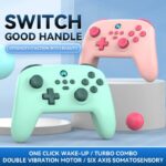 ワイヤレス Switch用 コントローラーPS4  無線コントローラー 連射/振動レベル調整/ジャイロセンサー/bluetooth接続  Switch/Switch lite対応 switch proコントローラー 全4色 SKU:IPC01092025019
