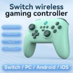 ワイヤレス Switch用 コントローラーPS4  無線コントローラー 連射/振動レベル調整/ジャイロセンサー/bluetooth接続  Switch/Switch lite対応 switch proコントローラー 全4色 SKU:IPC01092025019 - 画像 (9)