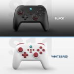 ワイヤレス Switch用 コントローラーPS4  無線コントローラー 連射/振動レベル調整/ジャイロセンサー/bluetooth接続  Switch/Switch lite対応 switch proコントローラー 全4色 SKU:IPC01092025019 - 画像 (6)