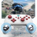 ワイヤレス Switch用 コントローラーPS4  無線コントローラー 連射/振動レベル調整/ジャイロセンサー/bluetooth接続  Switch/Switch lite対応 switch proコントローラー 全4色 SKU:IPC01092025019 - 画像 (20)