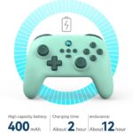 ワイヤレス Switch用 コントローラーPS4  無線コントローラー 連射/振動レベル調整/ジャイロセンサー/bluetooth接続  Switch/Switch lite対応 switch proコントローラー 全4色 SKU:IPC01092025019 - 画像 (17)