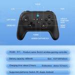 ワイヤレス Switch用 コントローラーPS4  無線コントローラー 連射/振動レベル調整/ジャイロセンサー/bluetooth接続  Switch/Switch lite対応 switch proコントローラー 全4色 SKU:IPC01092025019 - 画像 (16)