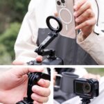 MagSafe対応化 拡張マグネット 磁気マウント JJC スマホホルダー 1/4インチカメラ固定ネジ搭載可能 カメラ三脚やアームスタンド SKU:IPC01092025023 - Image 5