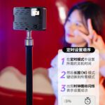 超強磁力 自撮りライト JJC マグネット式 自撮りライト スマホ 自撮り用ライト 磁気吸着撮影用 照明 全2色 SKU:IPC01092025024 - Image 10