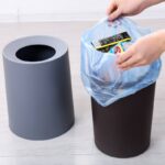 ミ袋が見えない ゴミ箱 8L/12L キッチン 洗面所 ごみばこ オフィス 北欧風 ごみ箱 2重構造 ダストボックス 全9色  SKU:IPC01122025006 - 画像 (2)