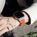Apple Watch 高品質 FKM ラバー フッ素ゴム ラバー ベルト 耐熱性 耐油性 強力通気性アップルウォッチ バンド ベルト Apple Watch 交換ベルト42mm 44mm 45mm 46mm 49mm  全5色 SKU:IPC01122025008 - 画像 (16)