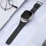 Apple Watch 高品質 FKM ラバー フッ素ゴム ラバー ベルト 耐熱性 耐油性 強力通気性アップルウォッチ バンド ベルト Apple Watch 交換ベルト42mm 44mm 45mm 46mm 49mm  全5色 SKU:IPC01122025008 - 画像 (12)