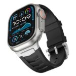 Apple Watch 高品質 FKM ラバー フッ素ゴム ラバー ベルト 耐熱性 耐油性 強力通気性アップルウォッチ バンド ベルト Apple Watch 交換ベルト42mm 44mm 45mm 46mm 49mm  全5色 SKU:IPC01122025008 - 画像 (3)