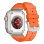 Apple Watch 高品質 FKM ラバー フッ素ゴム ラバー ベルト 耐熱性 耐油性 強力通気性アップルウォッチ バンド ベルト Apple Watch 交換ベルト42mm 44mm 45mm 46mm 49mm  全5色 SKU:IPC01122025008 - 画像 (8)