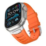 Apple Watch 高品質 FKM ラバー フッ素ゴム ラバー ベルト 耐熱性 耐油性 強力通気性アップルウォッチ バンド ベルト Apple Watch 交換ベルト42mm 44mm 45mm 46mm 49mm  全5色 SKU:IPC01122025008 - 画像 (4)