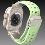 アロマテラピー付き  シリコン製 ベルト アップルウォッチ バンド ベルト Apple Watch 42/44/45/46/49mm 交換ベルト 全12色 SKU:IPC01122025009 - 画像 (3)