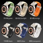 アロマテラピー付き  シリコン製 ベルト アップルウォッチ バンド ベルト Apple Watch 42/44/45/46/49mm 交換ベルト 全12色 SKU:IPC01122025009 - 画像 (13)