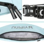 ランニングポーチ スキミング防止 パスポートケース 海外旅行  ポーチ 財布 首下げ  ウエストポーチ バッグ  RFID カード ショルダーバッグ 全3色 SKU:IPC01122025037 - Image 4