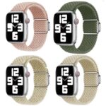 Apple Watch 42/44/45/49mm アップルウォッチ バンド ベルト ナイロン製 マグネット式 バンド 38/40/41mm 交換用バンド 全20色 SKU:IPC01132024017LS - Image 4