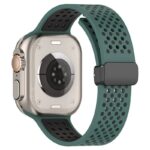 Apple Watch 42/44/45/49mm アップルウォッチ バンド ベルト シリコン製 マグネット式 バンド 38/40/41mm 交換用バンド 全11色 SKU:IPC01132024021LS - 画像 (3)
