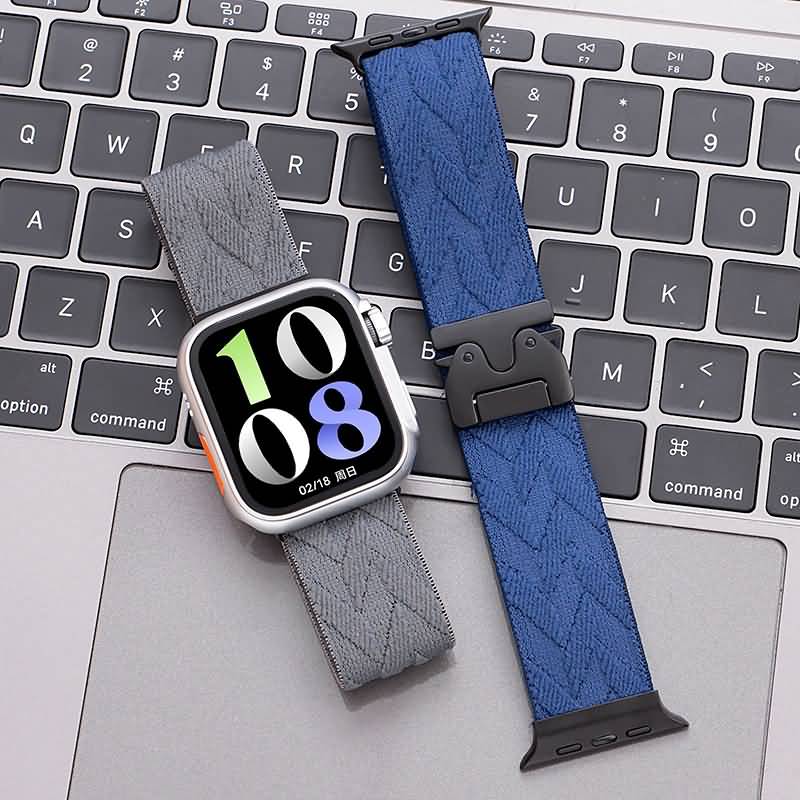IPC01132025008-01.jpg 42/44/45/46/49mm ナイロン製 ベルト アップルウォッチ バンド ベルト Apple Watch 38/40/41/42mm 交換ベルト 全5色 SKU:IPC01132025008 - 画像 (1)