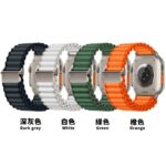 42/44/45/49mm ナイロン製バンド ベルト アップルウォッチ バンド ベルト 金具黒色・銀色 Apple Watch  ナイロン製 交換ベルト 全8色 SKU:IPC01132025015 - Image 11