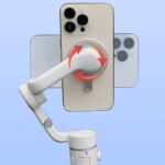 Hepail DJL Osmo Mobile4SE/5/6 用 磁気 スマホマウント  三脚ホルダー スマートフォンホルダー DJI Magnetic Phone Mount  DJI 拡張アクセサリー SKU:IPC01132025031 - 画像 (3)