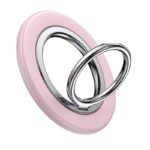 単面/両面マグネット式 アルミ合金製  スマホ スタンド  Magsafe対応アクセサリー 折り畳式 マグネット式 スマートフォン リングホルダー 全5色 SKU:IPC01242024003LT - Image 7