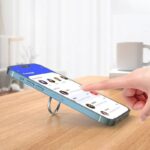 単面/両面マグネット式 アルミ合金製  スマホ スタンド  Magsafe対応アクセサリー 折り畳式 マグネット式 スマートフォン リングホルダー 全5色 SKU:IPC01242024003LT - Image 4