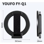 折り畳式 マグネット式 スマホ スタンド Magsafe対応 スマートフォン リングホルダー360度回転可能 スタンドホルダー  SKU:IPC0132024009 - Image 9