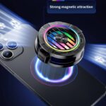 磁気式 スマホ散熱器 P66 スマホ冷却ファン タブレット 冷却ファン iPhone/iPad 冷却  半導体 Magsafe スマホ散熱器 携帯クーラー SKU:IPC0132024015 - Image 9