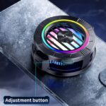 磁気式 スマホ散熱器 P66 スマホ冷却ファン タブレット 冷却ファン iPhone/iPad 冷却  半導体 Magsafe スマホ散熱器 携帯クーラー SKU:IPC0132024015 - Image 3