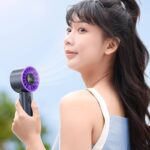 100段高速大風量 携帯扇風機 冷却ファン 5000mAh内臓バッテリー ハンディファン 折り畳み式 手持ち携帯扇風機  風量調節 熱中症対策  全2色 SKU:IPC0132024018 - Image 6