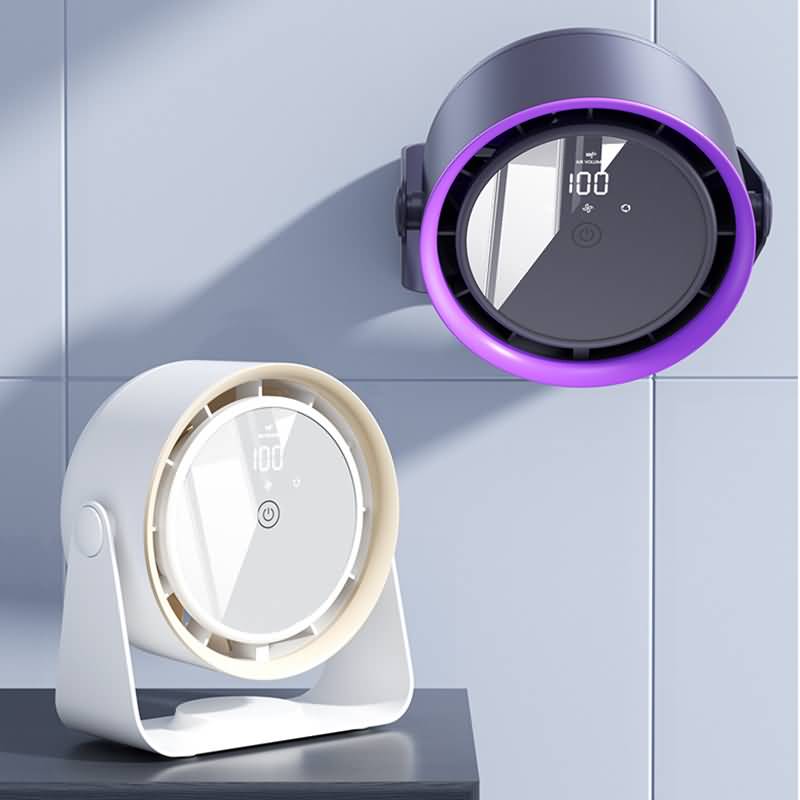 IPC0132024021-16.jpg 壁掛け扇風機 100段高速大風量 卓上扇風機 3600mAh内臓バッテリーアウトドア ファン ミニ扇風機 熱中症対策 全2色 SKU:IPC0132024021 - 画像 (1)