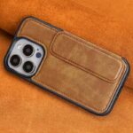 iPhone15 背面型ケース 15Pro PUレザー ケース iPhone15Pro max PU合成革 レザー ケース スマホケース 全5色 SKU:IPC0132024022 - Image 5