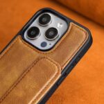 iPhone15 背面型ケース 15Pro PUレザー ケース iPhone15Pro max PU合成革 レザー ケース スマホケース 全5色 SKU:IPC0132024022 - Image 4