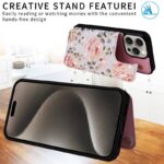 iPhone15 背面型ケース 15Pro PUレザー ケース iPhone15Pro max PU合成革 レザー ケース スマホケース 全4色 SKU:IPC0132024028 - Image 10