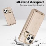 iPhone15 背面型ケース ショルダーストラップ付きケース15Pro PUレザー ケース iPhone15Pro max PU合成革 レザー ケース スマホケース 全3色 SKU:IPC0132024032 - Image 13