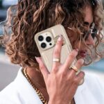 iPhone15 背面型ケース ショルダーストラップ付きケース15Pro PUレザー ケース iPhone15Pro max PU合成革 レザー ケース スマホケース 全3色 SKU:IPC0132024032 - Image 12