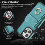 iPhone15 2in1背面型ケース マグネット式 iPhone15pro PUレザー ケース  iPhone15Pro max PU合成革 レザー ケース スマホケース 全4色 SKU:IPC0132024033 - Image 12