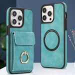 iPhone15 2in1背面型ケース マグネット式 iPhone15pro PUレザー ケース  iPhone15Pro max PU合成革 レザー ケース スマホケース 全4色 SKU:IPC0132024033 - Image 11