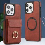 iPhone15 2in1背面型ケース マグネット式 iPhone15pro PUレザー ケース  iPhone15Pro max PU合成革 レザー ケース スマホケース 全4色 SKU:IPC0132024033