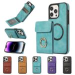 iPhone15 2in1背面型ケース マグネット式 iPhone15pro PUレザー ケース  iPhone15Pro max PU合成革 レザー ケース スマホケース 全4色 SKU:IPC0132024033 - Image 8