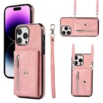 iPhone15  背面型ケース ショルダーストラップ付きケース15Pro PUレザー ケース  iPhone15Pro max PU合成革 レザー ケース スマホケース 全6色 SKU:IPC0132024034 - Image 8