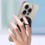 折り畳式 マグネット式 スマホ スタンド Magsafe対応 スマートフォン リングホルダー360度回転可能 スタンドホルダー  SKU:IPC0132024047 - Image 2